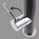 Tall Spring Pull Down Kitchen Sink Mixer Tap